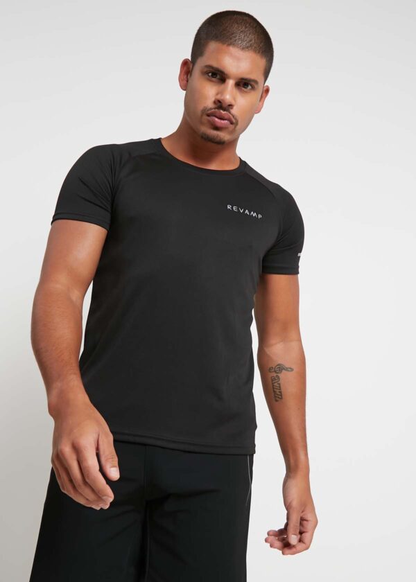 Active All Day - Men's Revamp T-Shirt ( Black )