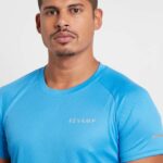 Active All Day - Men's Revamp T-Shirt ( Blue )