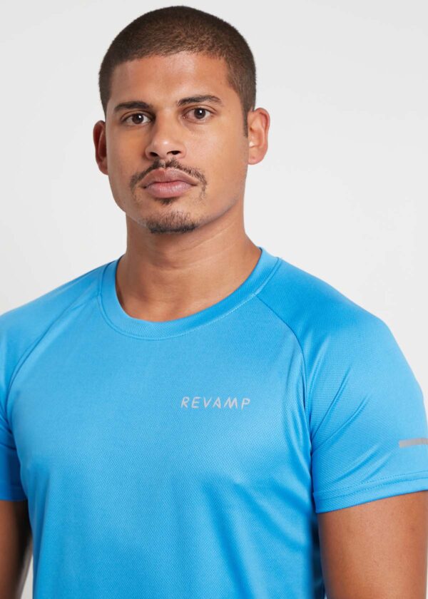 Active All Day - Men's Revamp T-Shirt ( Blue )