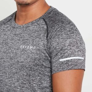Active All Day - Men's Revamp T-Shirt ( Gray White )