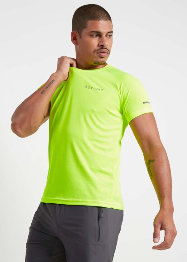 Active All Day - Men's Revamp T-Shirt ( Lime )