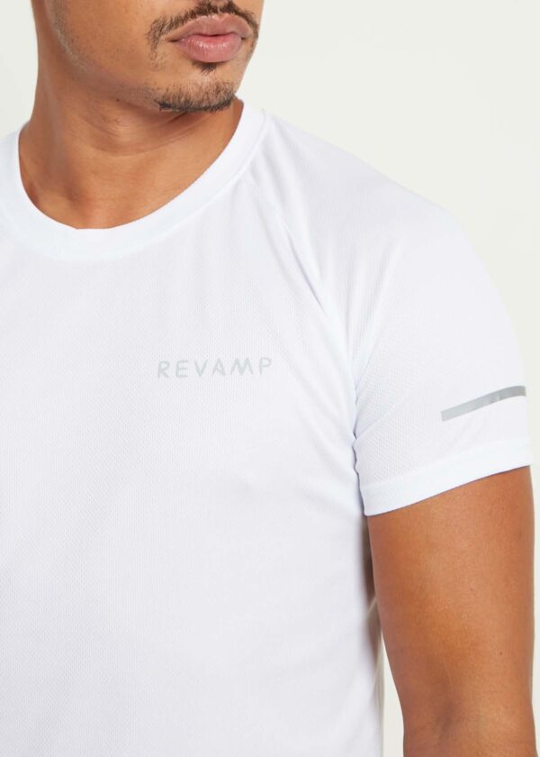 Active All Day - Men's Revamp T-Shirt ( White )
