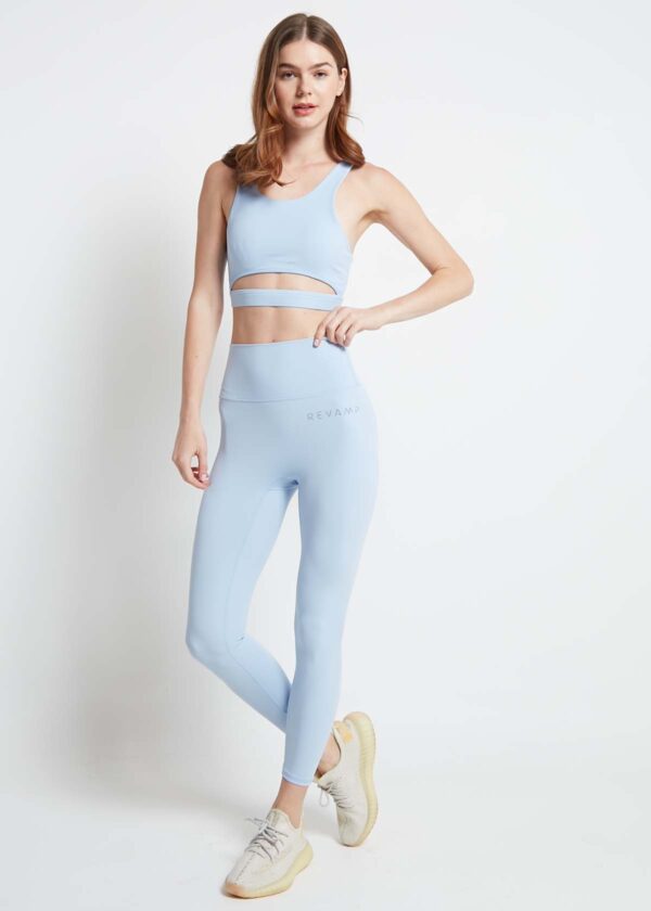 Daily Grind - Revamp Leggings - ( Light Blue )