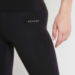 I Like My Leggings Just Like Me - Revamp Leggings - ( Black )